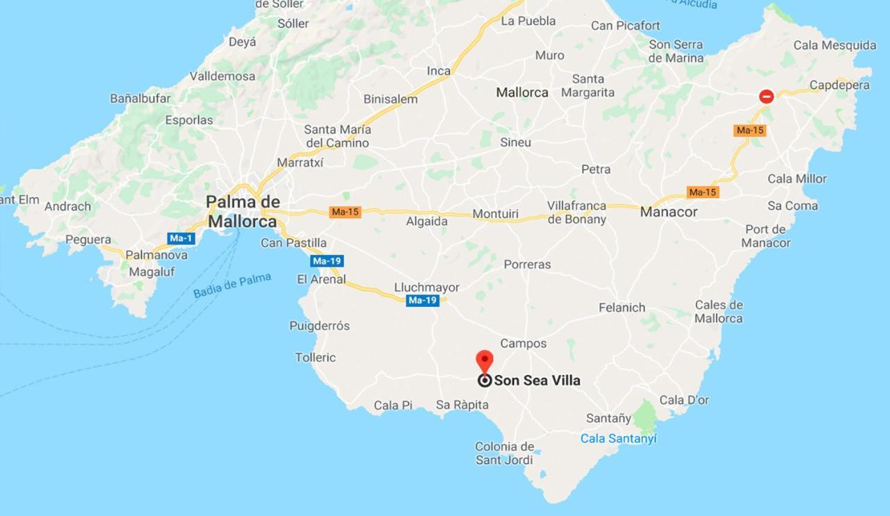 Son Sea Villa Campos  Luaran gambar
